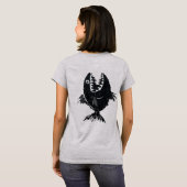 Two scary fish, personalized T-Shirt (Schwarz voll)