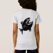 Two scary fish, personalized T-Shirt (Rückseite)