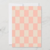 Two Scoop Ice Cream Groovy Daisy 2nd Birthday Einladung (Rückseite)