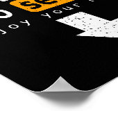 Two-seater Enjoy The Ride Funny Swingers Wife Swap Poster (Ecke)