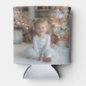 Two Sided Full Family Holiday Photos Dosenkühler (Vorderseite)