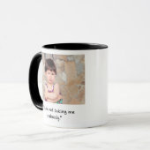 Two-sided funny child sayings mug tasse (Vorderseite Links)