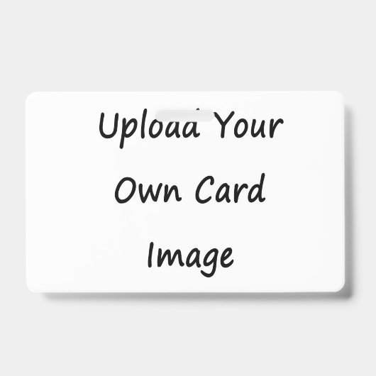 Two Sided Own Image Photo ID Full Card Ausweis (Vorderseite)