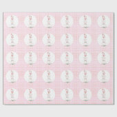 Two Silly Goose 2. Geburtstag Pink Geschenkpapier (Flach)