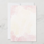 Two silly goose 2nd birthday cute floral pink einladung (Rückseite)