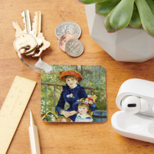 Two Sisters (On the Terrace) By Pierre Renoir Schlüsselanhänger