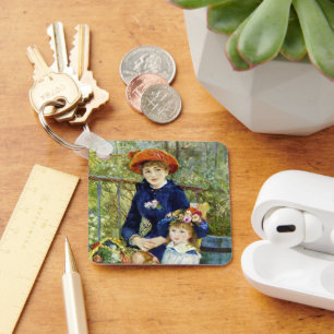 Two Sisters (On the Terrace) By Pierre Renoir Schlüsselanhänger