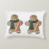 Two snowman biscuits dekokissen (Rückseite)