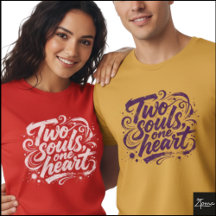 Two Souls One Heart Grunge-Schrift