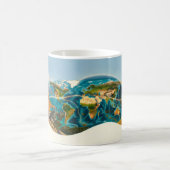 Two Souls One World Fernbeziehungs-Mug Kaffeetasse (Mittel)