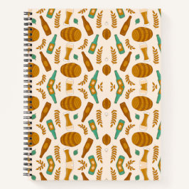 Two spiral-bound notebooks with a playful  notizblock