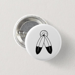 Two-Spirit-Flagge Button
