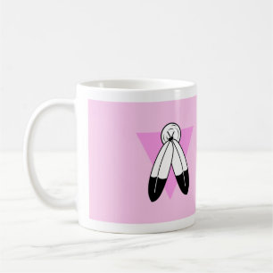 Two-Spirit Pink Triangle Flagge Kaffeetasse