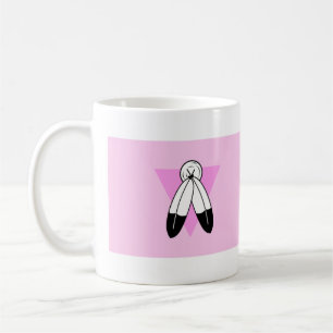 Two-Spirit Pink Triangle Flagge Kaffeetasse