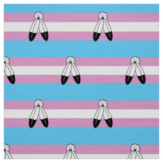 Two-Spirit Trans Pride-Flagge Stoff (Muster)