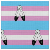 Two-Spirit Trans Pride-Flagge Stoff (Nahaufnahme)