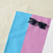 Two-Spirit Trans Pride-Flagge Strandtuch (Beispiel)