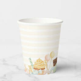 Two Sweet 2nd Birthday Candy Party Paper Cups Pappbecher