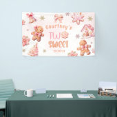 Two Sweet Christmas Cookie 2nd Birthday Banner (Messeveranstaltung)