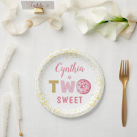 Two Sweet Donuts Girl 2. Geburtstag Party