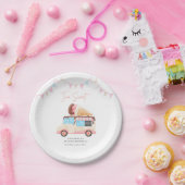 Two Sweet Eiscreme-Wagen 2. Geburtstag Pappteller (Party)
