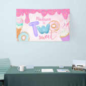 two sweet Pink Frosting Banner (Messeveranstaltung)