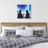 Two Teachers, One Silence Leinwanddruck (Insitu (Schlafzimmer))