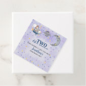 Two The Moon Boy Space Rocket 2nd Birthday Geschenkanhänger (Beispiel)