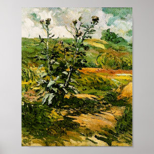 Two Thistles Van Gogh Fine Art Poster