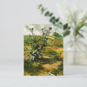 Two Thistles Van Gogh Fine Art Postkarte (Stehend Vorderseite)