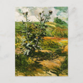 Two Thistles Van Gogh Fine Art Postkarte (Vorderseite)