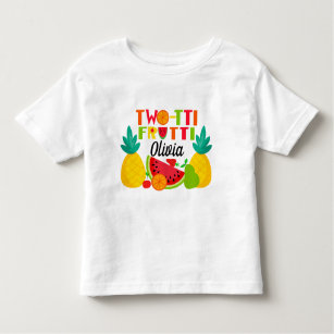 Two-tii frutti zweiter Geburtstags-T - Shirt für