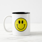 Two Tone 11 oz Tasse Smiling Bear (Links)
