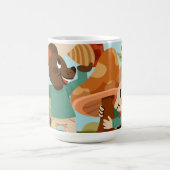 Two-Tone Artistic Touch Coffee Mug Kaffeetasse (Mittel)