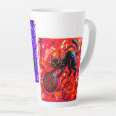 Two-Tone Black Cat Milchtasse (Rechte Ecke)