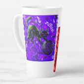 Two-Tone Black Cat Milchtasse (Linke Ecke)