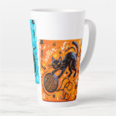 Two-Tone Black Cat Milchtasse (Rechte Ecke)
