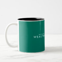 Two Tone Center on Wealth & Poverty Tasse