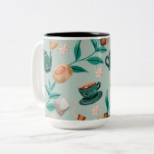 Two-Tone coffee Mug design  Zweifarbige Tasse (Vorderseite Links)