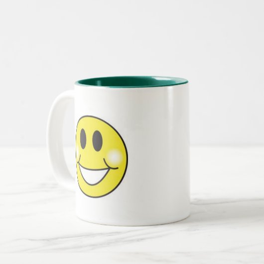 Two-Tone Coffee Mug Zweifarbige Tasse (Vorderseite Links)