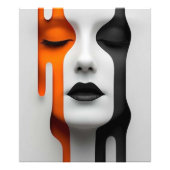 Two-Tone Face Fotodruck (Vorne)