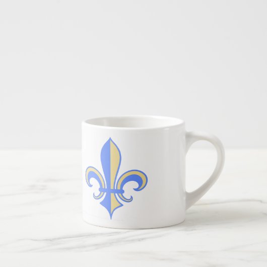 Two Tone Fleur-de-Lis Espressotasse (Rechts)