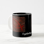 Two Tone gotGod316.com Tasse (Vorderseite Links)