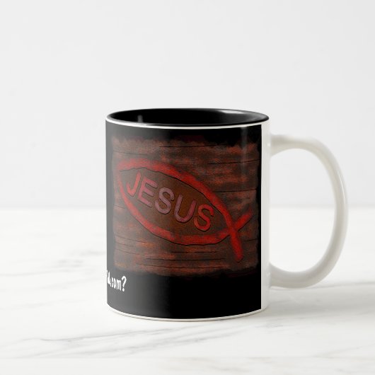 Two Tone gotGod316.com Tasse (Rechts)