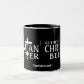 Two Tone gotGod316.com Tasse (Mittel)