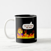Two Tone gotGod316.com Tasse (Links)