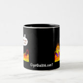 Two Tone gotGod316.com Tasse (Mittel)