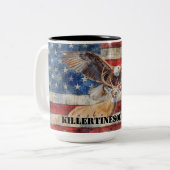 Two-Tone Mug, 15 oz Zweifarbige Tasse (Vorderseite Links)