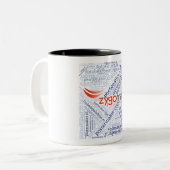 Two-tone mug (square) zweifarbige tasse (Vorderseite Links)