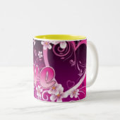 Two-Tone Mug Zweifarbige Tasse (VorderseiteRechts)